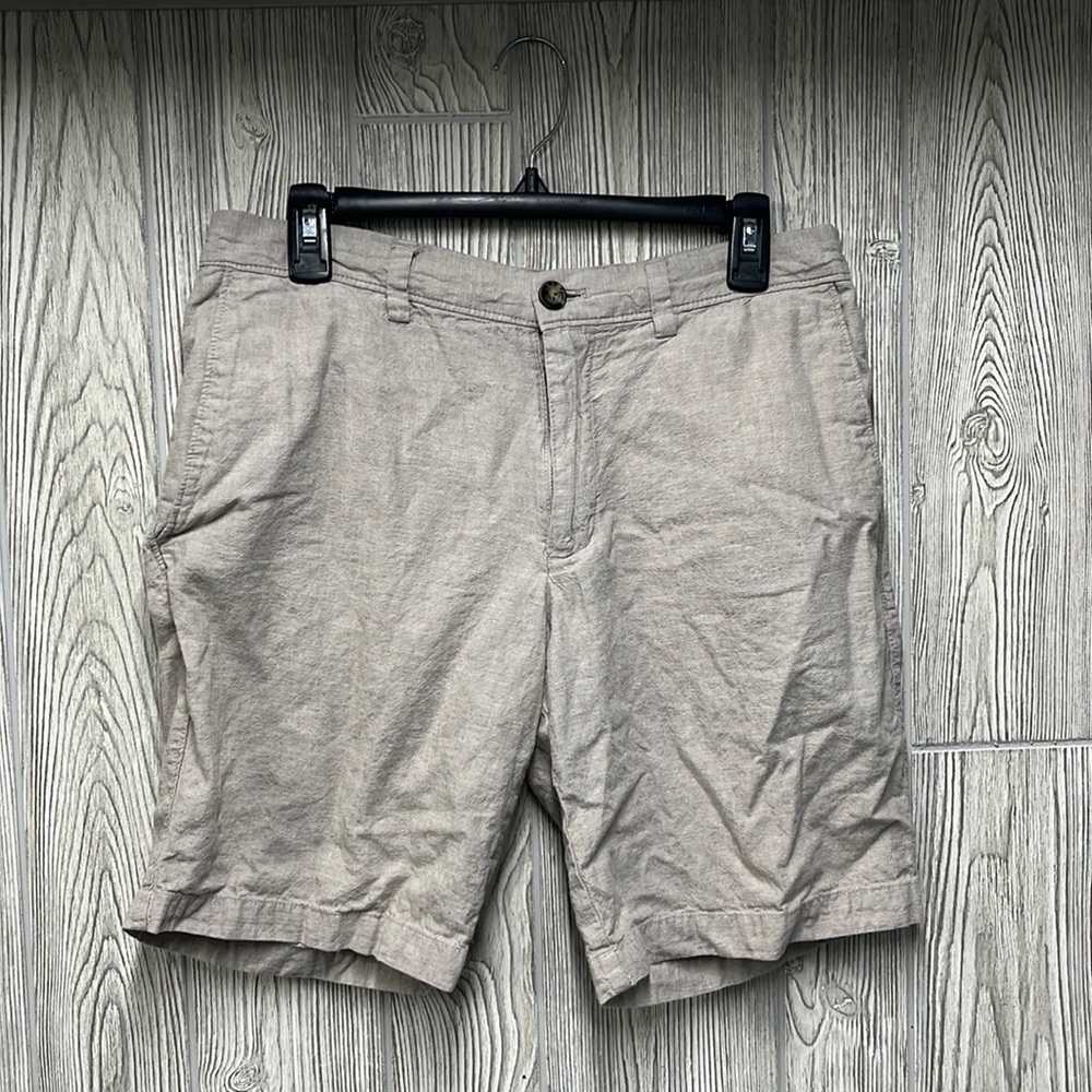 Men’s banana republic linen shorts